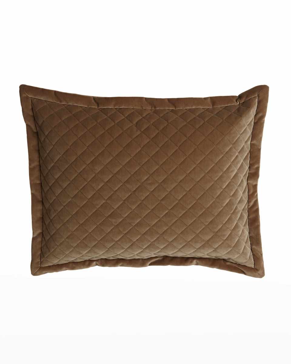 Standard Elite Quilted Velvet Sham