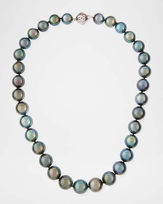 Tahitian Pearl Necklace, 18"