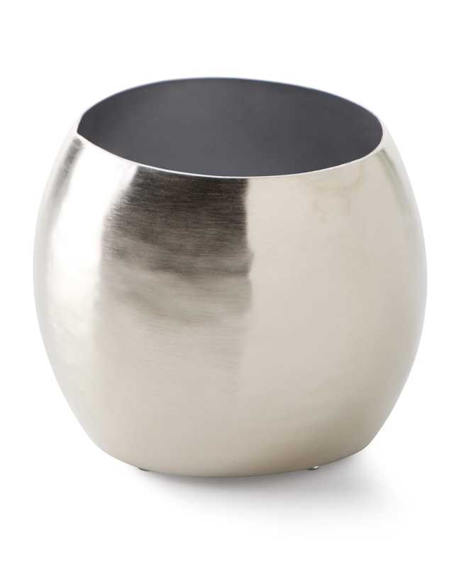 Nile Silver Toothbrush Holder