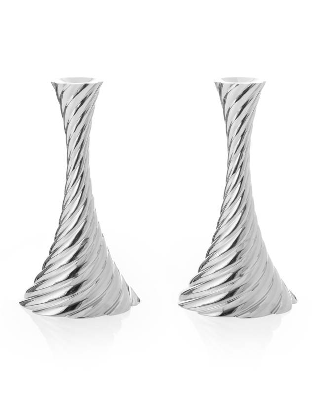 Twist Candleholders, Set of 2