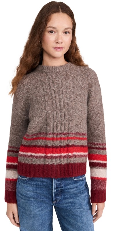 Velvet Elayne Crewneck Sweater Multi