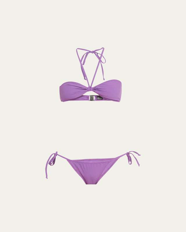Bandeau String Two-Piece Swimsuit