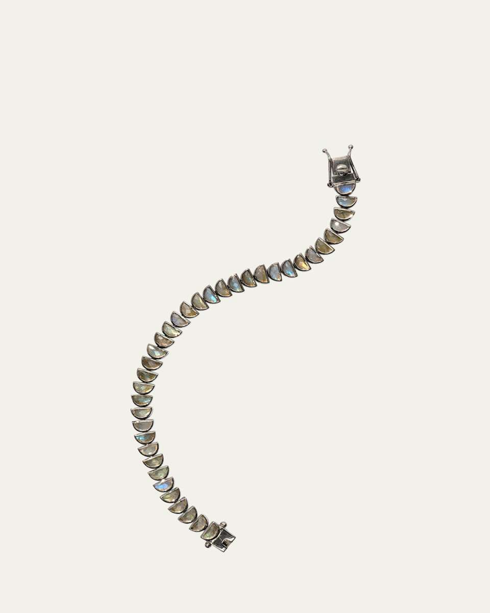 Small Worm Tennis Bracelet