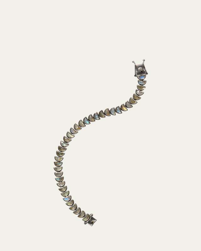 Small Worm Tennis Bracelet
