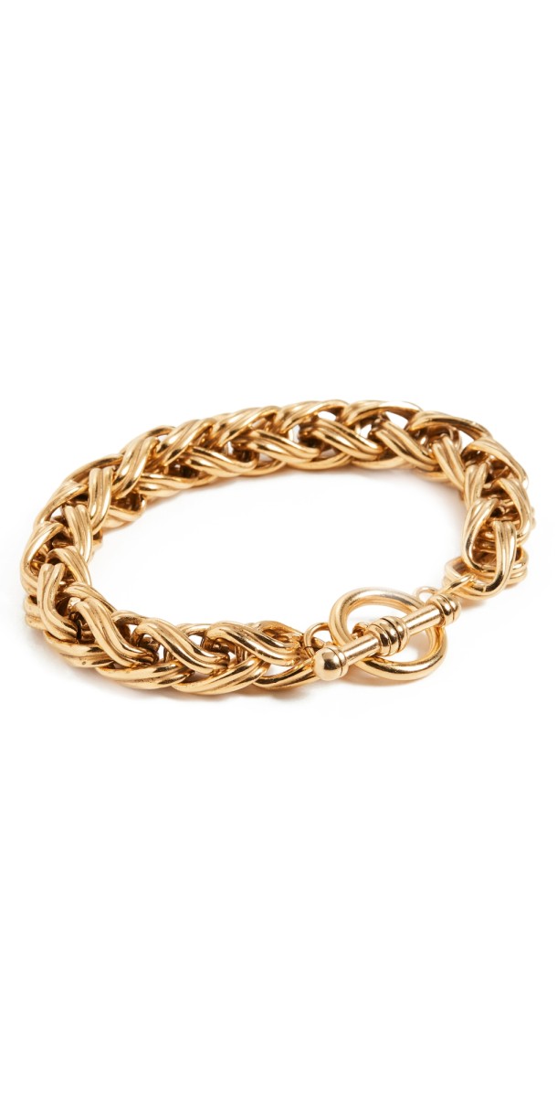 Brinker + Eliza Twist Bracelet Gold