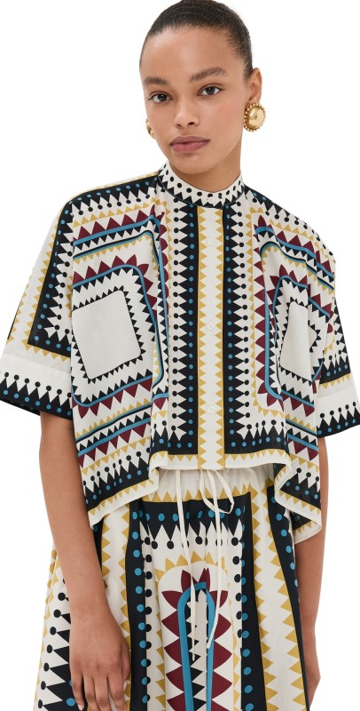 La DoubleJ Mini Foulard Shirt Doric Placée
