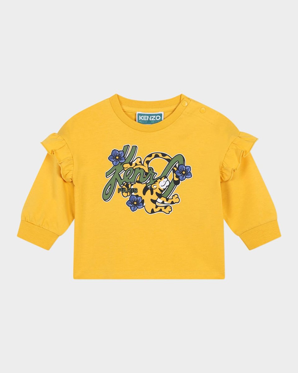 Girl's Animated Logo-Print T-Shirt, Size 12M-3