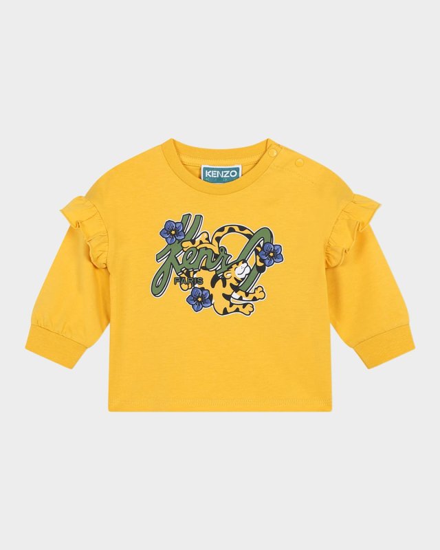 Girl's Animated Logo-Print T-Shirt, Size 12M-3