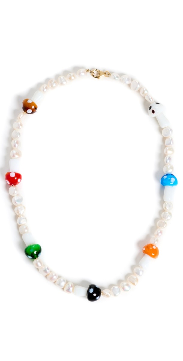 Galley Los Angeles Mushroom Necklace Mult