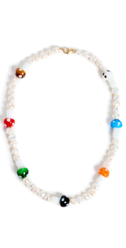 Galley Los Angeles Mushroom Necklace Mult