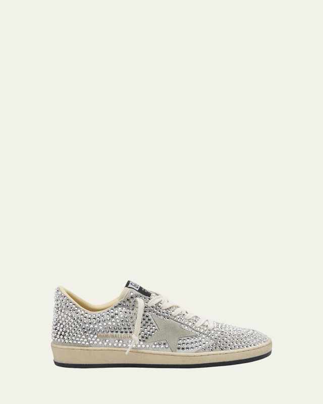 Ballstar Crystal Suede Low-Top Sneakers