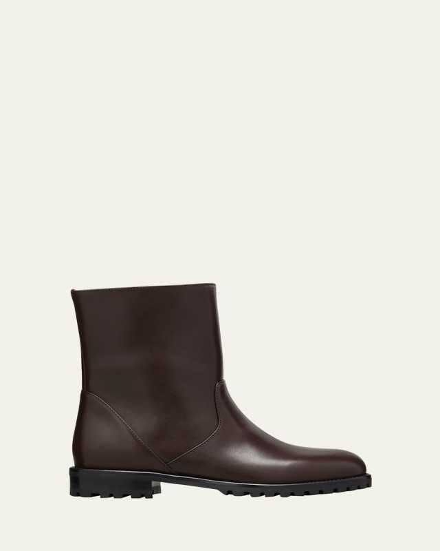 Motosa Leather Pull-On Moto Boots