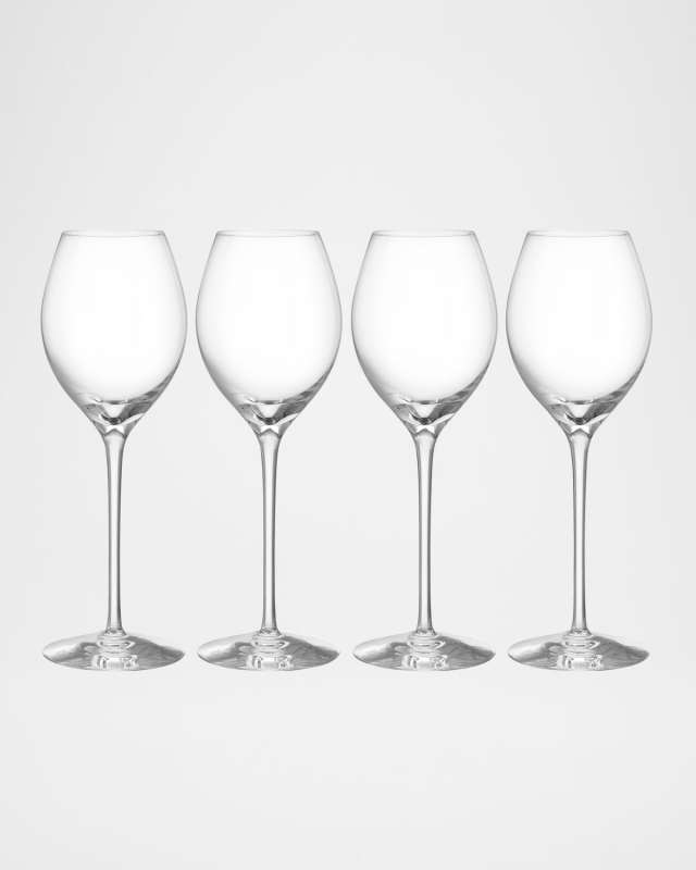 More Champagne Boule Flutes, Set of 4