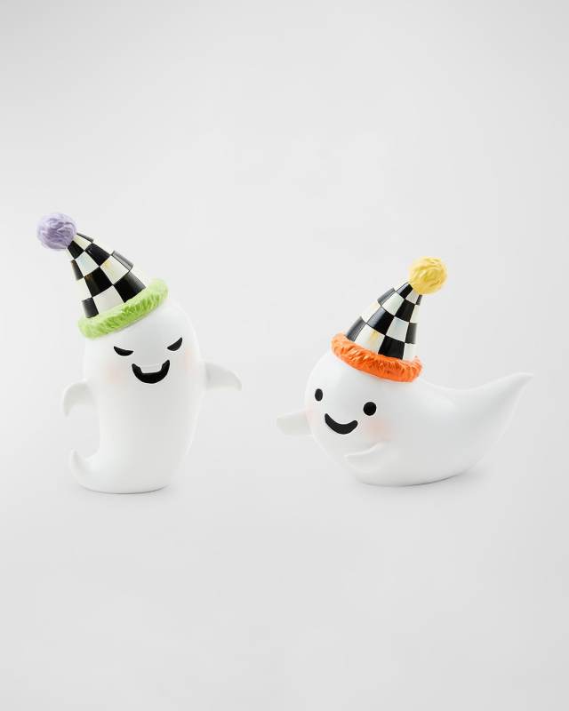 Trick or Treat Ghost Figurines, Set of 2