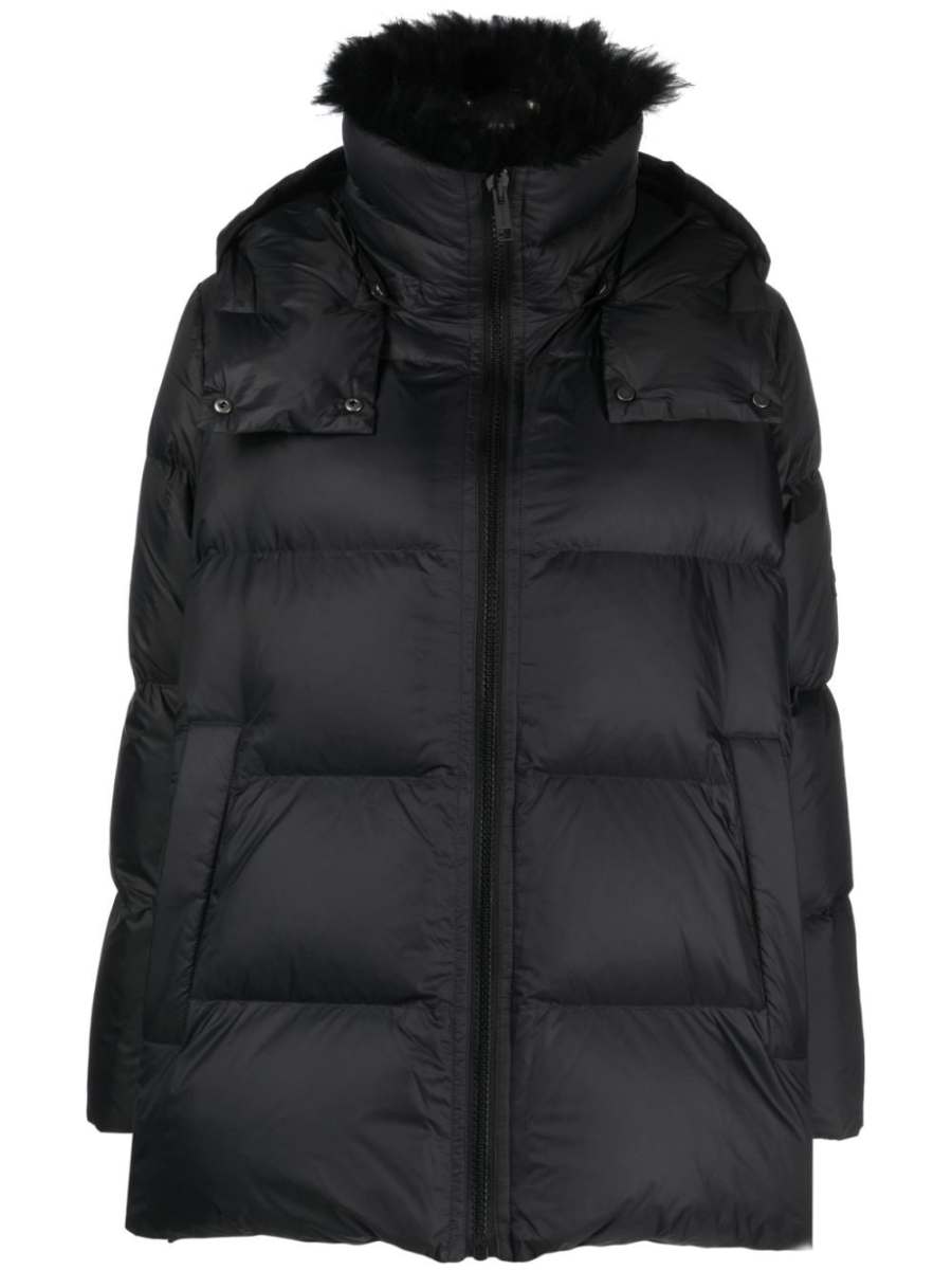 hooded padded jacket
