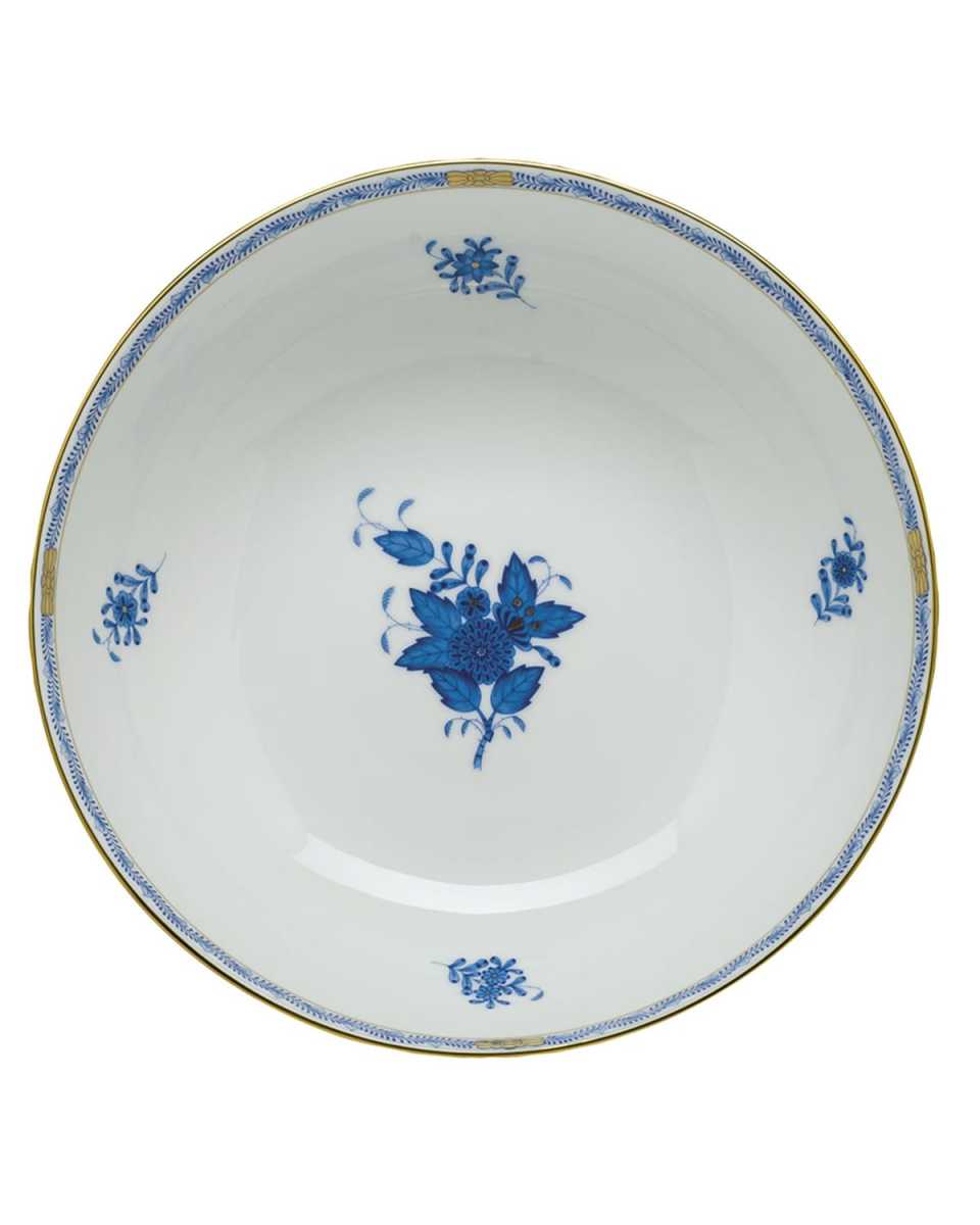 Chinese Bouquet Blue Medium Bowl