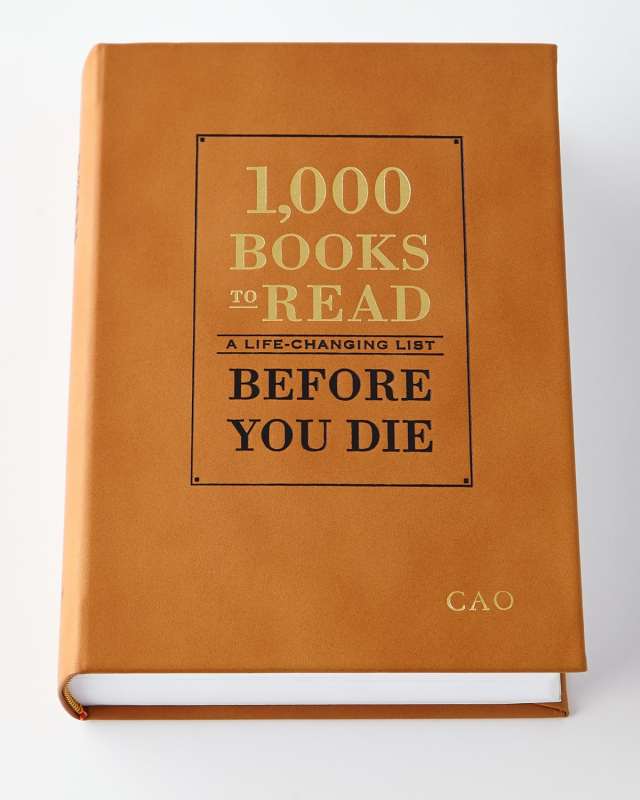 Personalized "1,000 Books to Read Before You Die" Book