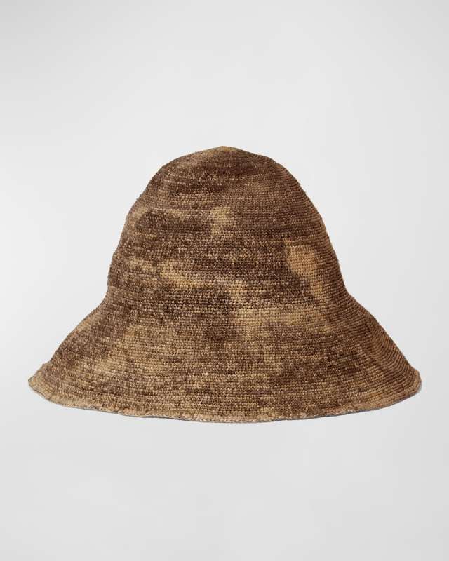 Teagan Raffia Bucket Hat