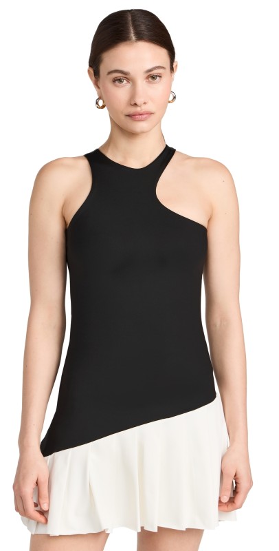 Port De Bras Swan Dress Black/Chantilly