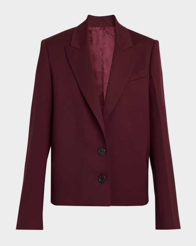 Raylee Virgin Wool Blazer Jacket