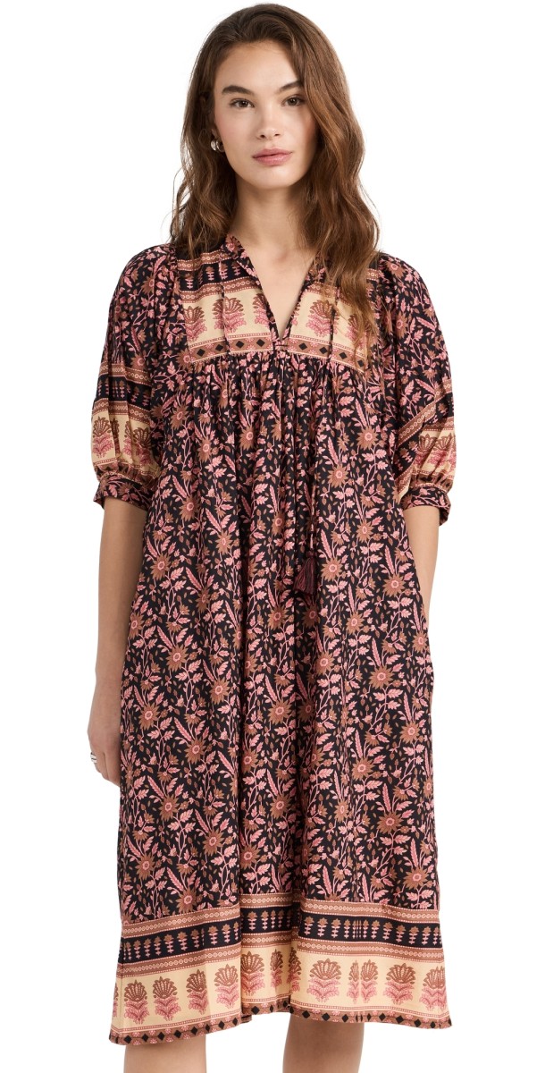 Mille Saffron Dress Fiore