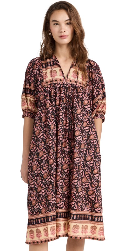 Mille Saffron Dress Fiore