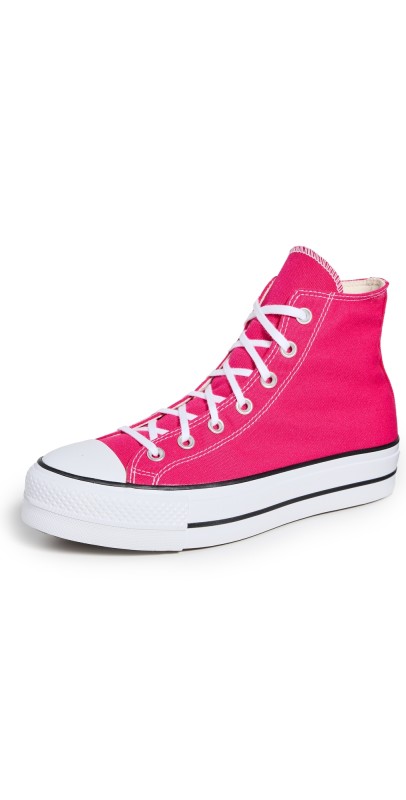 Converse Chuck Taylor All Star Lift Platform Sneakers Cerise Pink/White/Black