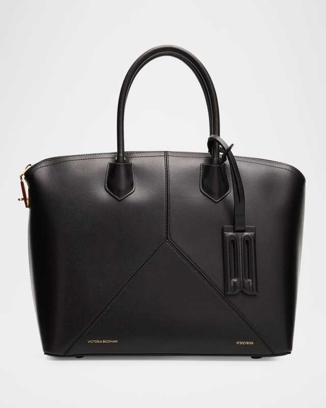 The Victoria Zip Leather Shoulder Bag