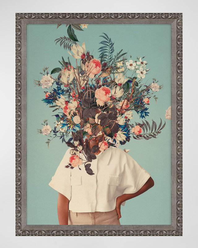 "Thank God It's Spring" Framed Print by Frank Moth, 30" x 40"