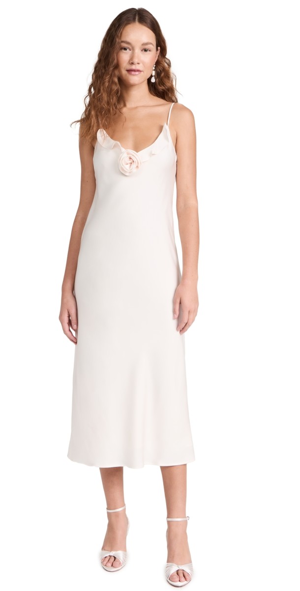 WAYF Slipidi Dress Cream