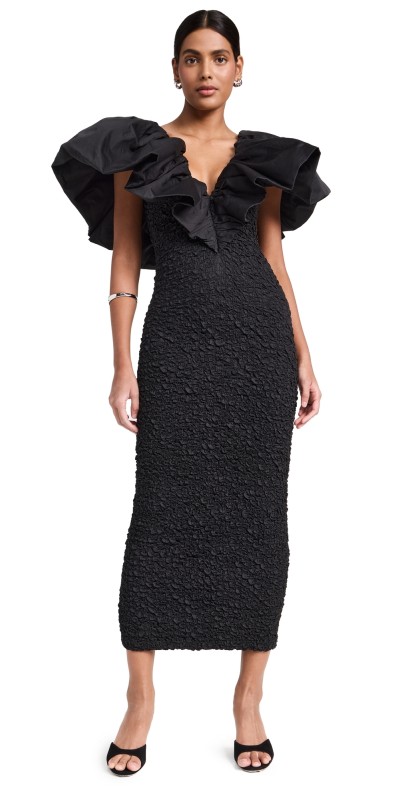 MARA HOFFMAN Zia Dress Black
