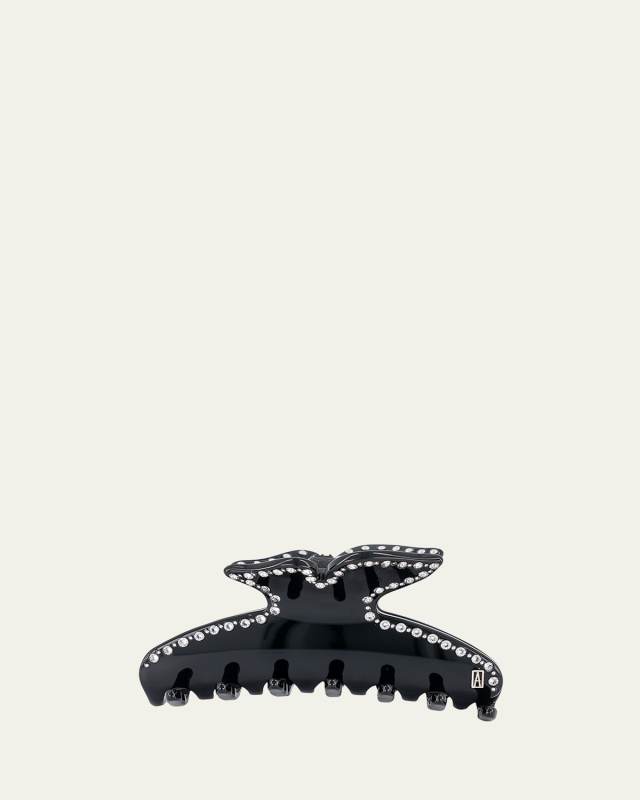 Swarovski Crystal Acetate Jaw Hair Clip