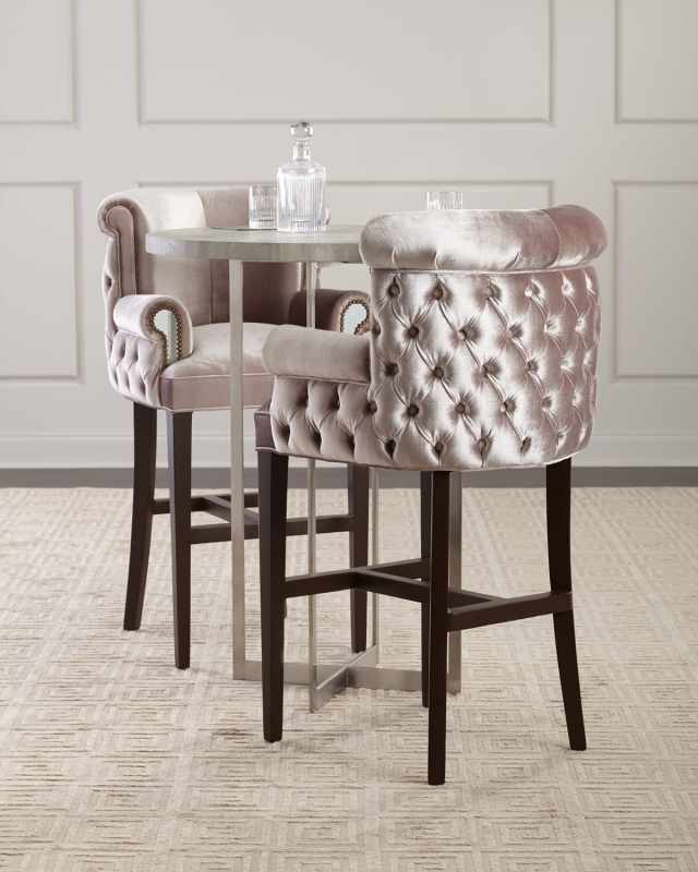 Eva Mirror Bar Stool