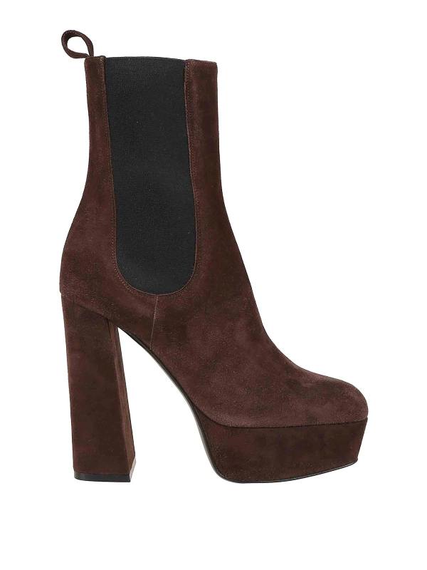 Sergio Rossi Mules - Marron Foncé