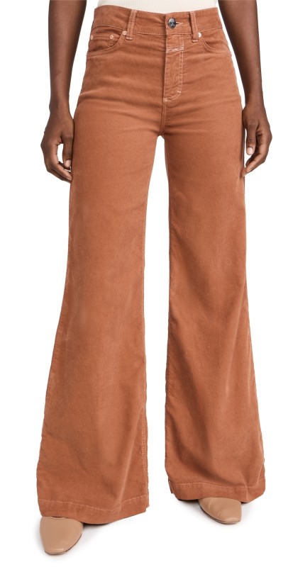 Closed Glow-Up Corduroy Jeans Ferro Brown 996