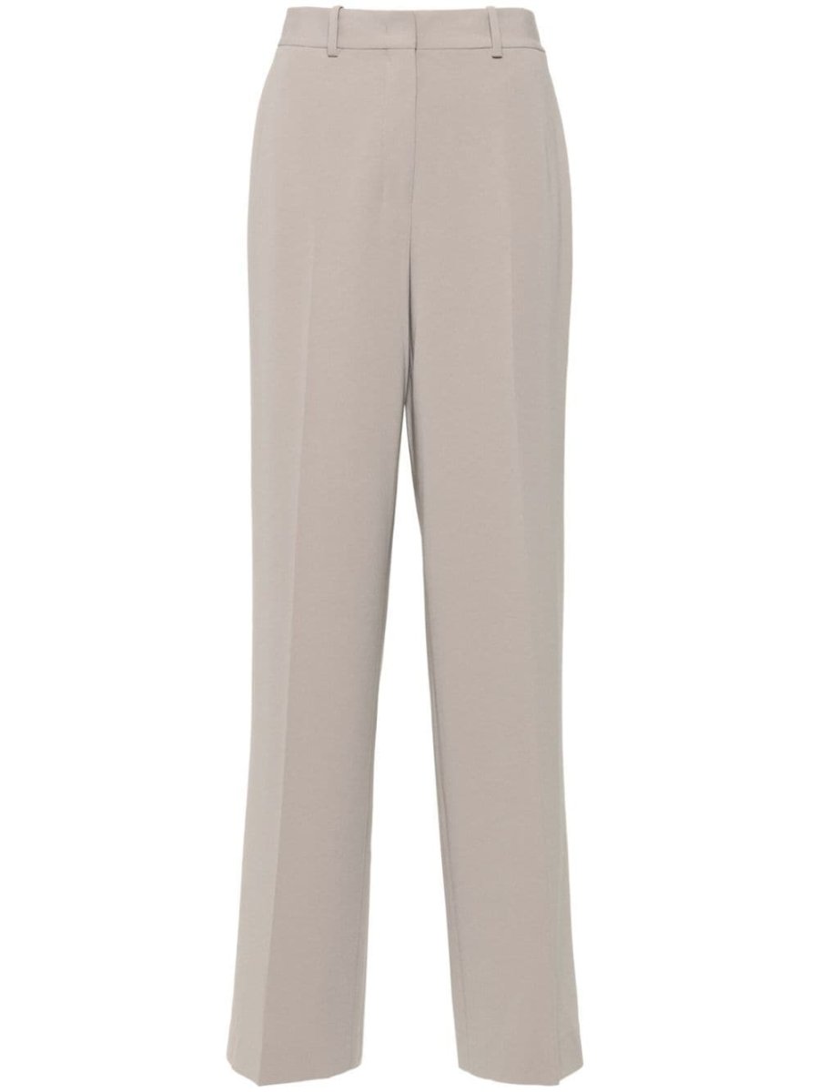 straight-leg trousers