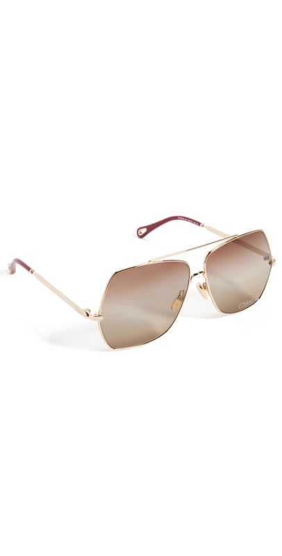 Chloé Aly Fashion Show Gold-Gold-Brow