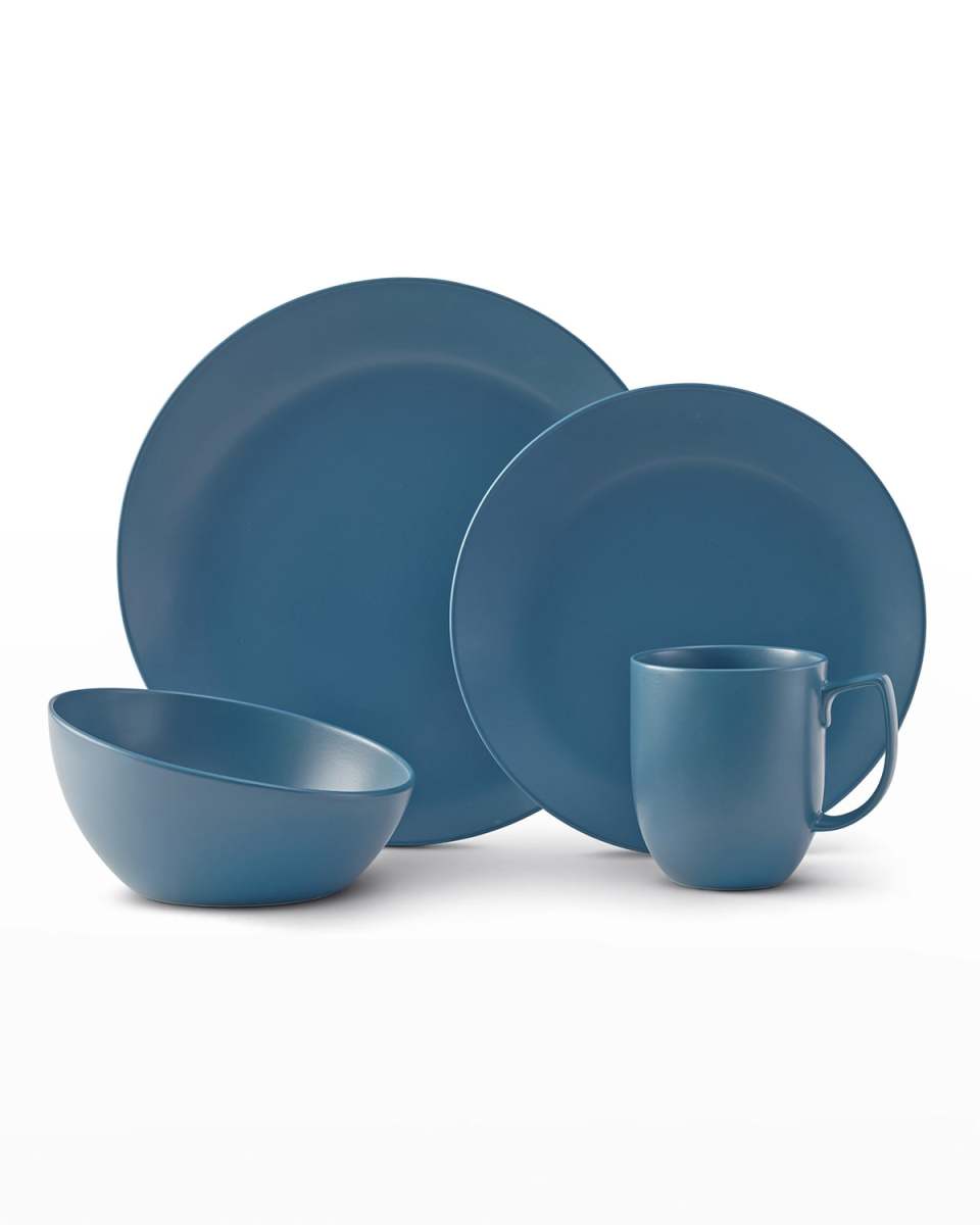 Aurora Blue 4-Piece Place Setting