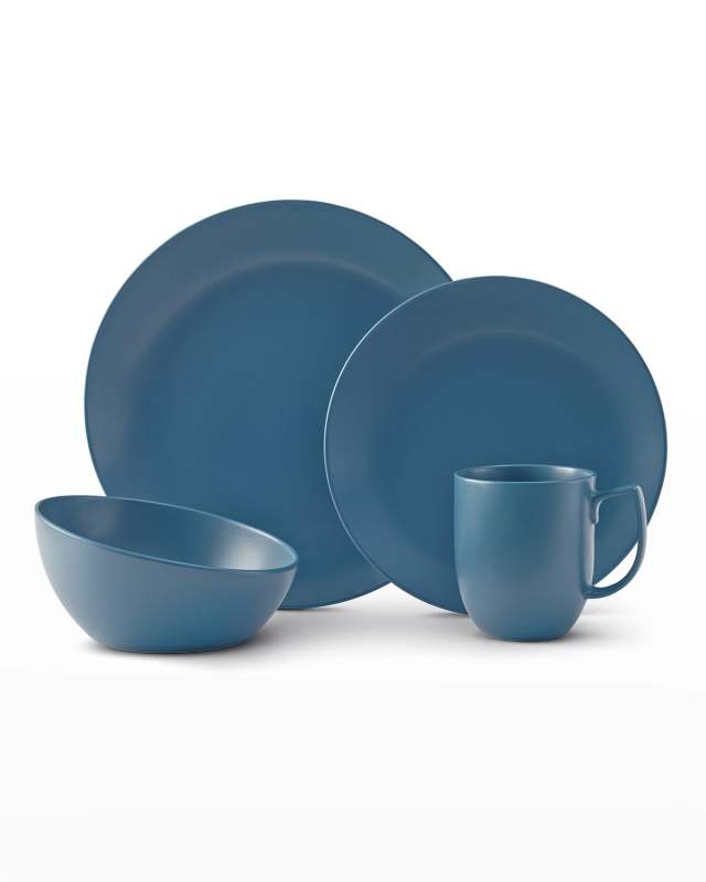 Aurora Blue 4-Piece Place Setting