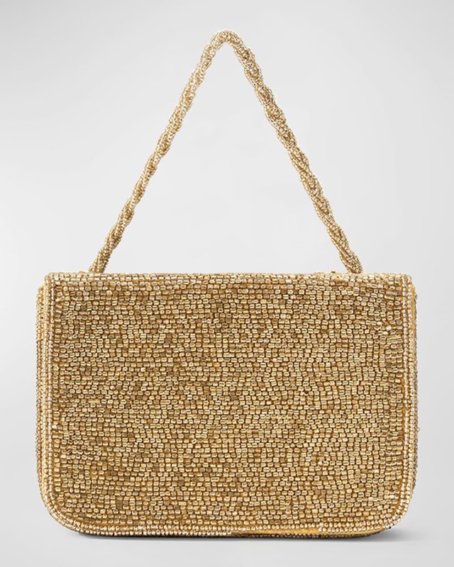 Carmen Beaded Box Top-Handle Bag