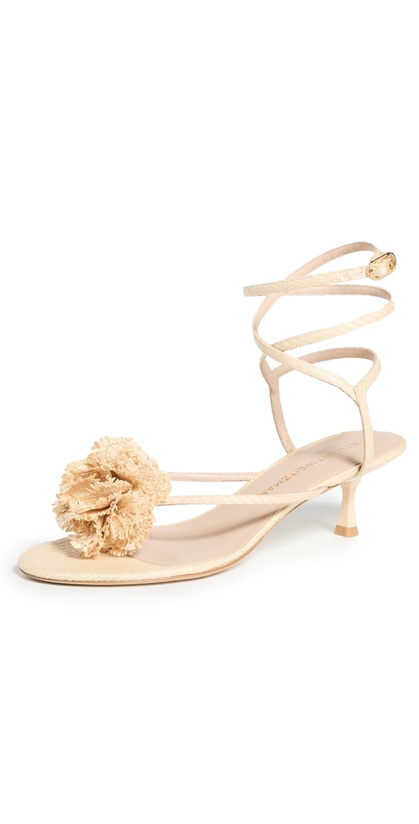 Stuart Weitzman Belize Sandals 50mm Natural