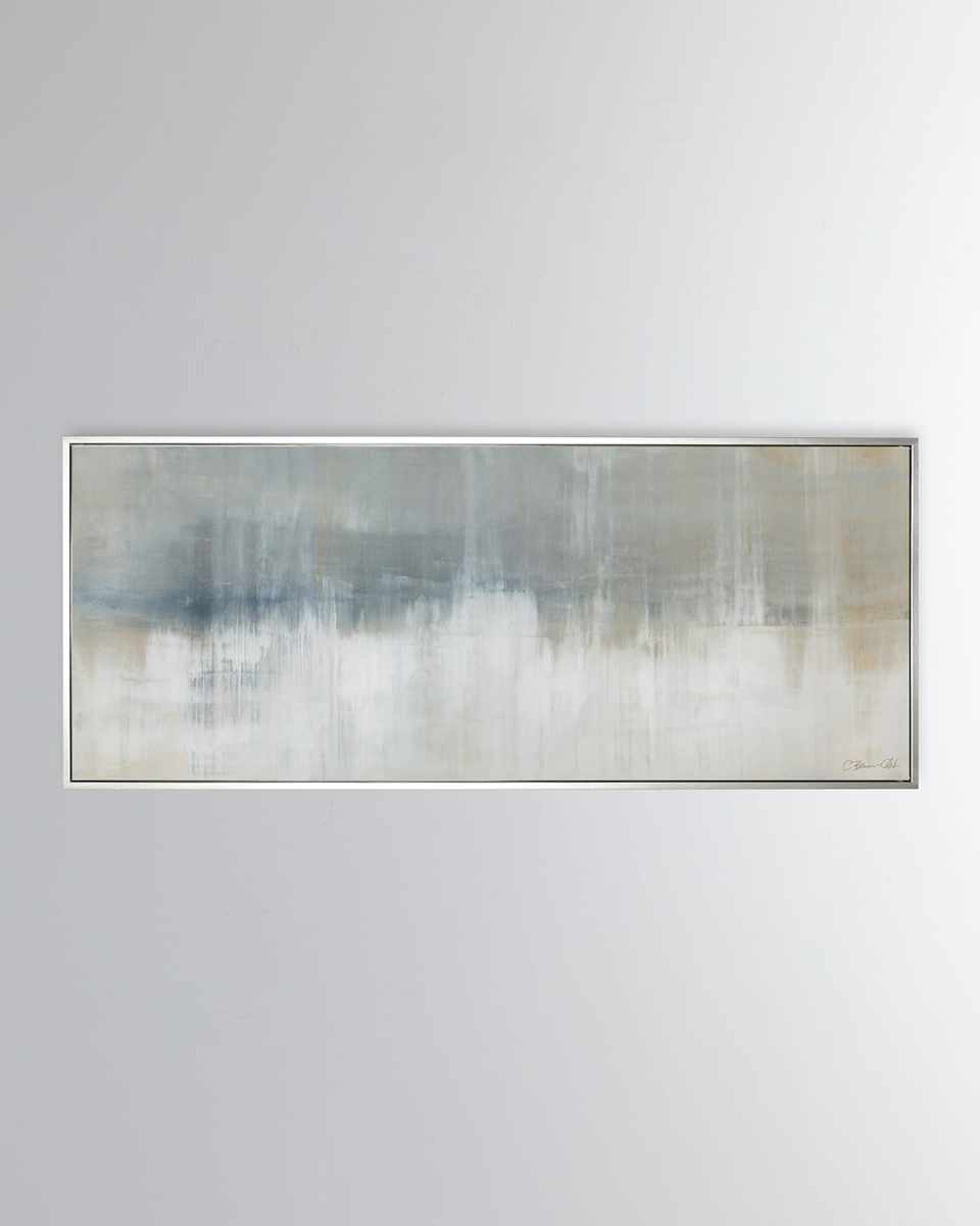 "Origins No. 1" Hand-Embellished Giclee On Canvas By Carol Benson Cobb
