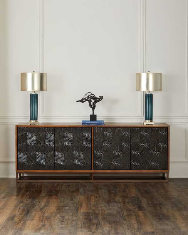 Swirl Door Entertainment Console