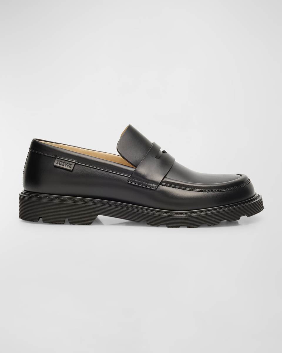 Blaze Leather Penny Loafers