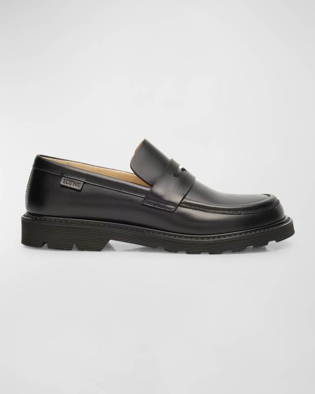 Blaze Leather Penny Loafers