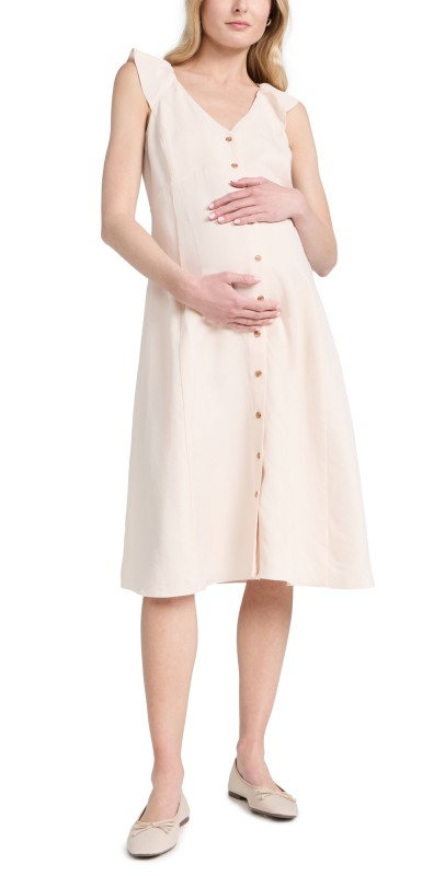 HATCH The Jules Dress Ivory