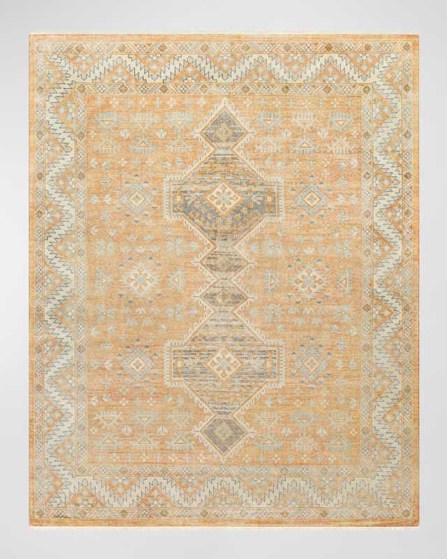 Bunyan Hand-Knotted Rug, 6' x 9'
