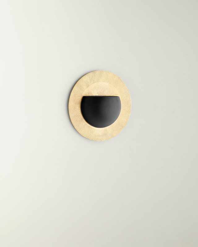 Gilded Implosion Gold & Black Wall Decor