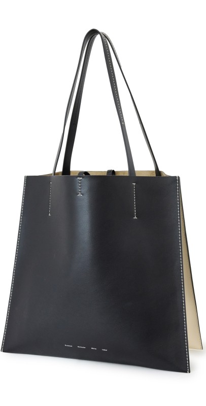 Proenza Schouler White Label Twin Tote Black/Ivory