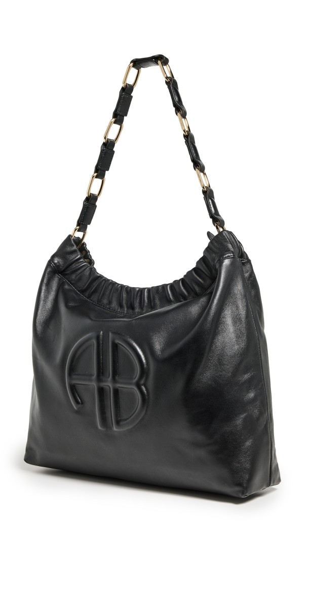 ANINE BING Kate Shoulder Bag Black